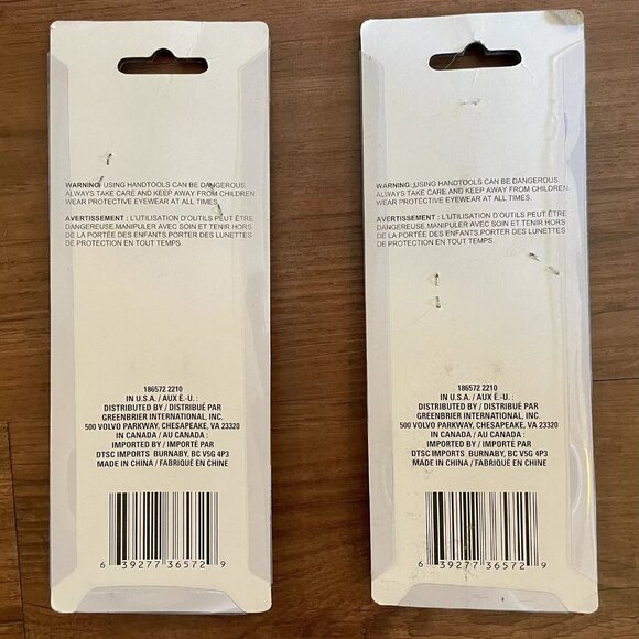 Long Nose Ergonomic Pliers 6” with Wire Cutter Jewelry Beading Hobby Set of 2 - Picture 2 of 3